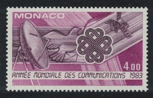 Monaco World Communications Year 1983 MNH SG#1620