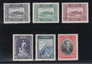 Turkey Sc 676-681 MLH. 1929 Pictorials, cplt set, F-VF