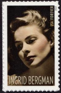 SC#5012 (49¢) Legends of Hollywood: Ingrid Bergman (2015) SA