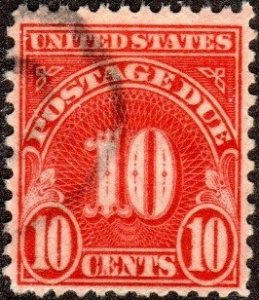 United States J84a - Used - 10c Postage Due (1931)