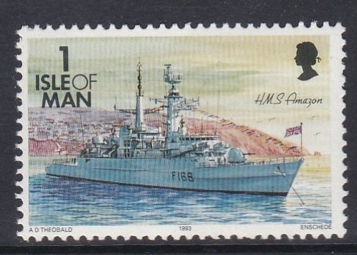 531 Isle Of Man Ships MNH