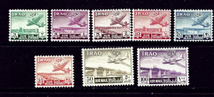 Iraq C1-8 MLH 1949 Air Mail Set 