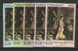 1967 Paraguay Very Fine Set MNH** A5663-