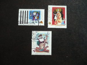 Stamps - Canada - Scott# 1499,1501,1502 - Used Part Set of 3 Stamps