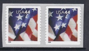 4395 Flag Coil Pair MNH