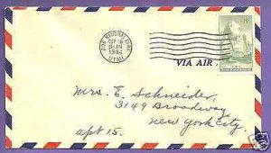 747  NATIONAL PARKS, 8c 1934 ZION, UT., ZION N.P. FIRST DAY COVER, UNCAC...