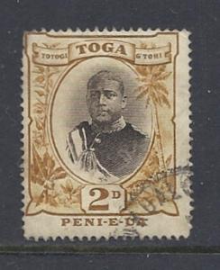 Tonga #41 Type 1 Used. CV$6.00 Faults