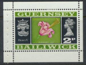 Guernsey SG 47a SC# 44a MNH Booklet stamp Glazed paper see details