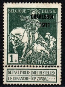 Belgium #B21 F-VF Used CV $2.50  (X4289)