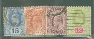 Ceylon #172/184 Used Multiple