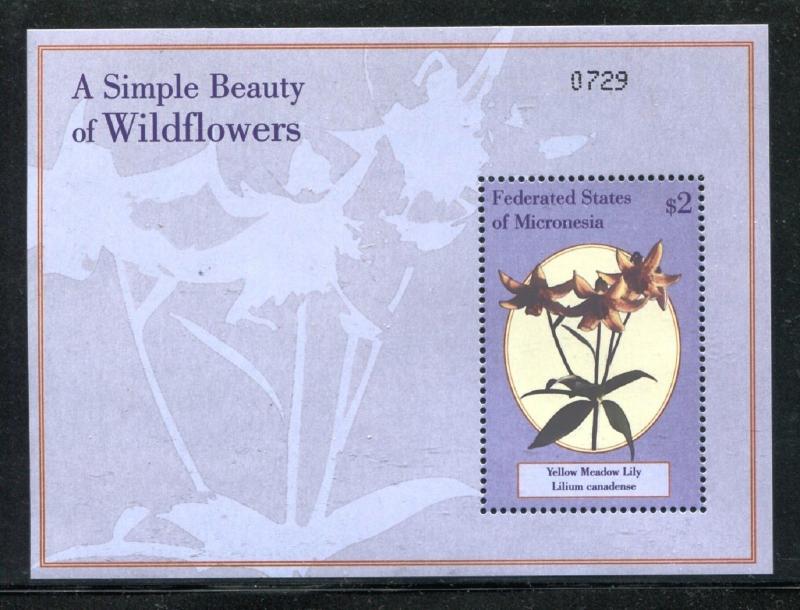 Micronesia 387-388, MNH,  Flowers Orchids 2000. x27150