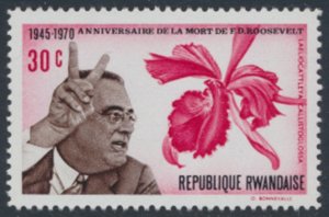 Rwanda  SC# 382  MNH  Roosevelt   see details/scans 