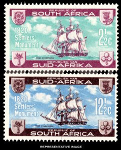 South Africa Scott 282-283 Mint never hinged.