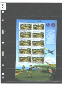 GUERNSEY,2007,EUROPA#932-937,MNH; 6 SHEETS=$20.00; 1 SET=$2.50