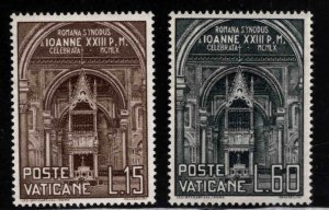 Vatican Scott 273-274 MH* Transept of Lateran Basilica  set