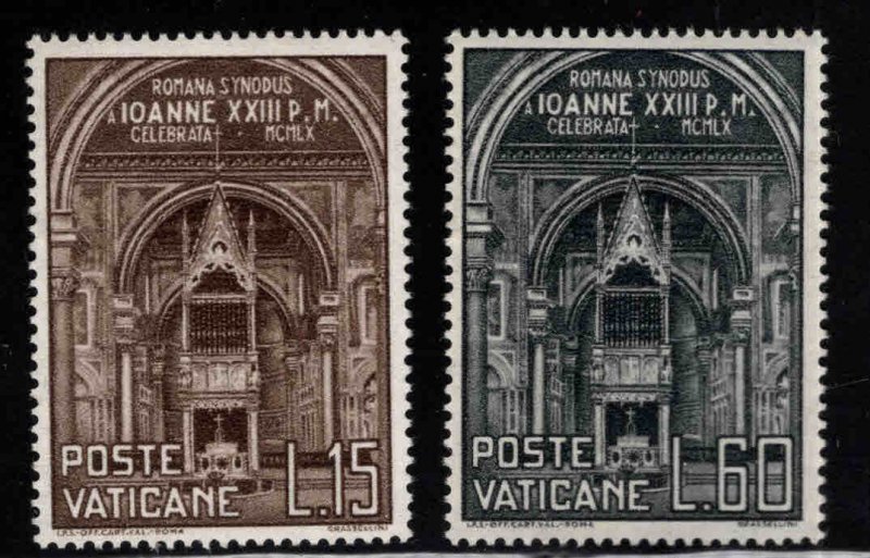Vatican Scott 273-274 MH* Transept of Lateran Basilica  set