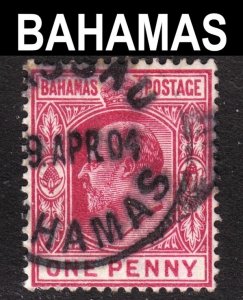 Bahamas Scott 37 wtmk 2 F to VF used. Nice SON cds.  Lot #C.  FREE...