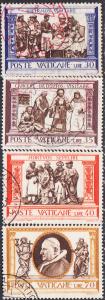 Vatican #284-291 Used Set