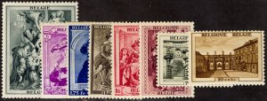 Belgium Stamps # B241-248 MH VF Scott Value $44.80