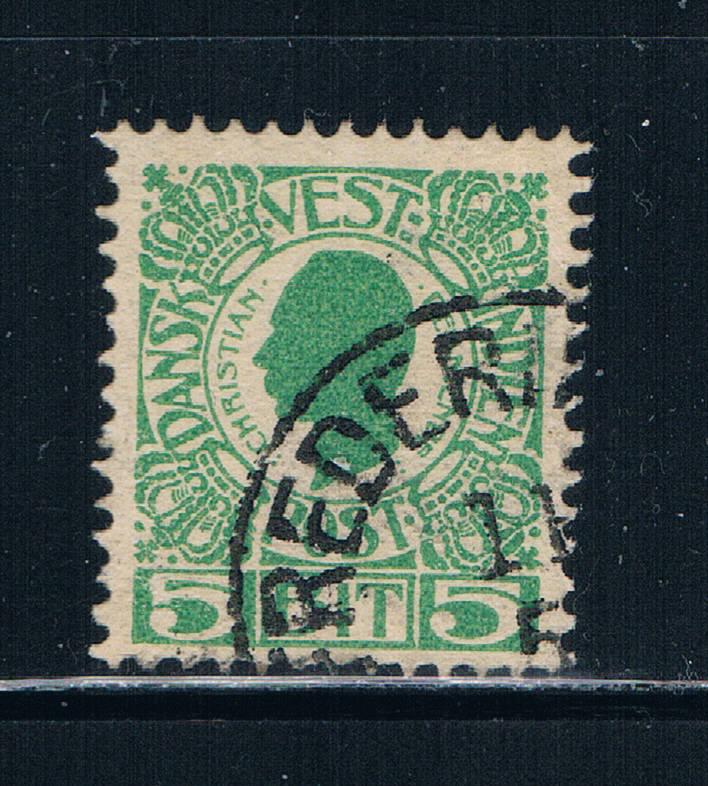 Danish West Indies 31 Used set King Christian IX (D0027)