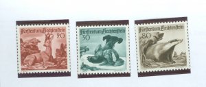 Liechtenstein #243-5  Single (Complete Set)