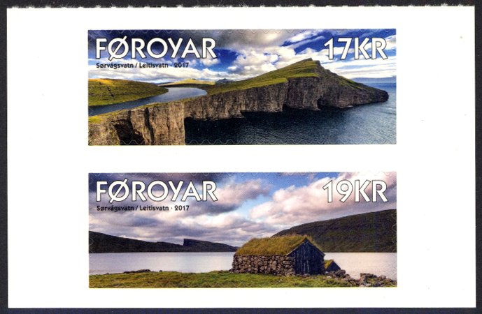 Faroe Islands 2017 Scott #674A-674B Mint Never Hinged