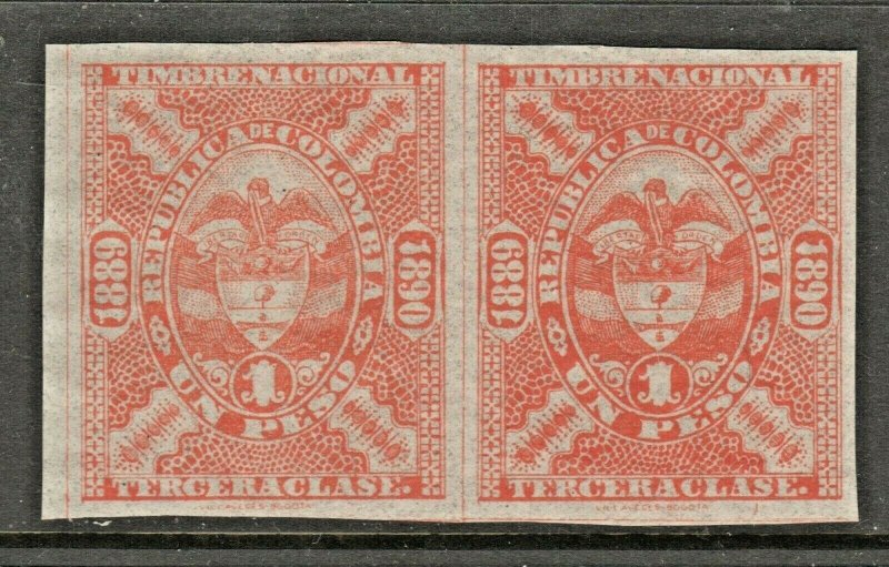 Columbia Revenue Fiscal Stamp Cinderella- 5-12 MNH Gum