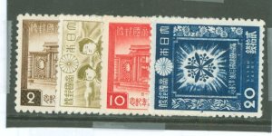 Japan #343-346 Unused Single (Complete Set)