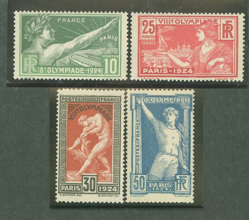 France #198-201 Mint (NH) Single (Complete Set)