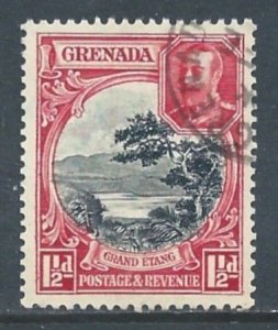 Grenada #116a Used 1 1/2p View of Grand Etang - Perf 12 1/2