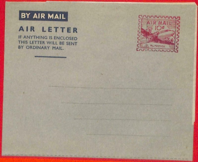 aa2304  -  LIBERIA  - Postal HISTORY - STATIONERY Aerogramme