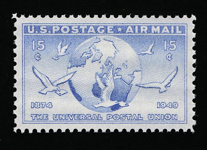 EXCEPTIONAL GENUINE SCOTT #C43 MINT PRISTINE OG NH PSE CERT GRADED XF-SUPERB