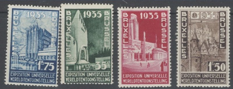 Belgium Scott 258-61 MH