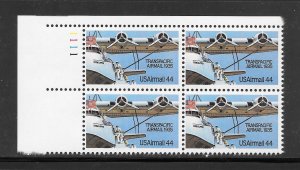 #C115 MNH Plate Block.