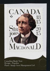 Canada 2804 MNH Sir John A MacDonald