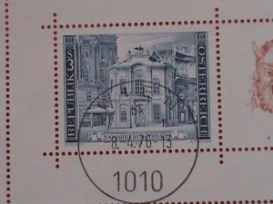 AUSTRIA STAMP :2013  200 YEARS ANNIVERSARY OF BURG THEATER  CTO S/S- VERY RARE