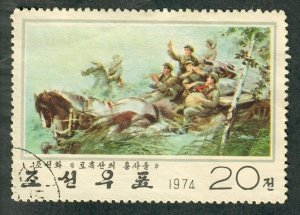 North Korea #1267 used single