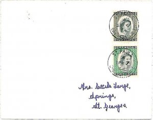 28194 - GRENADA -  POSTAL HISTORY: COVER with postmark: ST. PAUL 1964