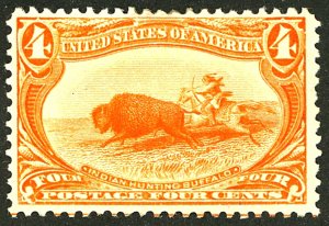 U.S. #287 MINT OG HR