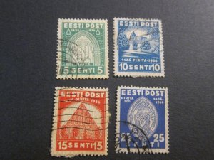 Estonia 1936 Sc 134-7 set FU