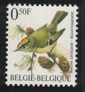 Belgium Goldcrest Bird 'Roitelet Huppe' 0.50Fr 1991 MNH SC#1216 SG#3073 MI#2476x