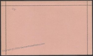 Austria Rohrpost RK10 Prague Pneumatic Mail Postal Stationery Cardletter  107871