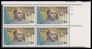 C116 MNH Plate Block