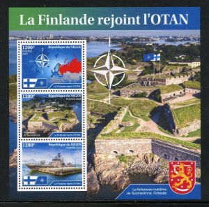 NIGER 2023 FINLAND JOINS NATO SHEET MINT NH