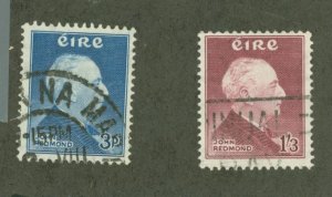 Ireland #157-8 Used Single (Complete Set)