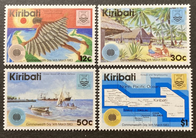 Kiribati 1983 #418-21, Commonwealth Day, MNH.