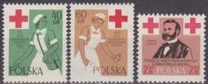 Poland #868-70 MNH VF (17042)  