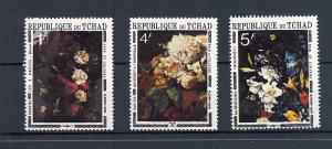 Chad, 236A, Flowers Singles,**MNH**