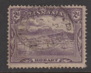 Tasmania 1902 2d Hobart Sc#97 Fine Used