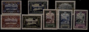 Lithuania 256-63 MH imperf. SCV24.70